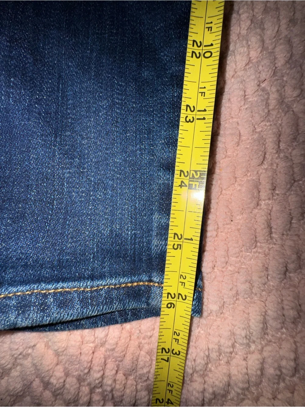 J Brand Alana High Rise Crop Skinny Jeans Dark Wash Stretch Denim Size 30 - Picture 4 of 13